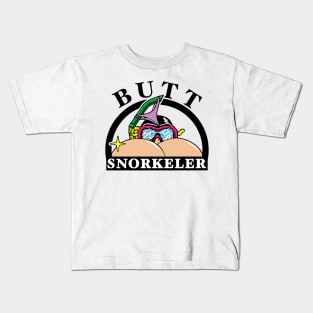 Snorkeling in somewhere Kids T-Shirt